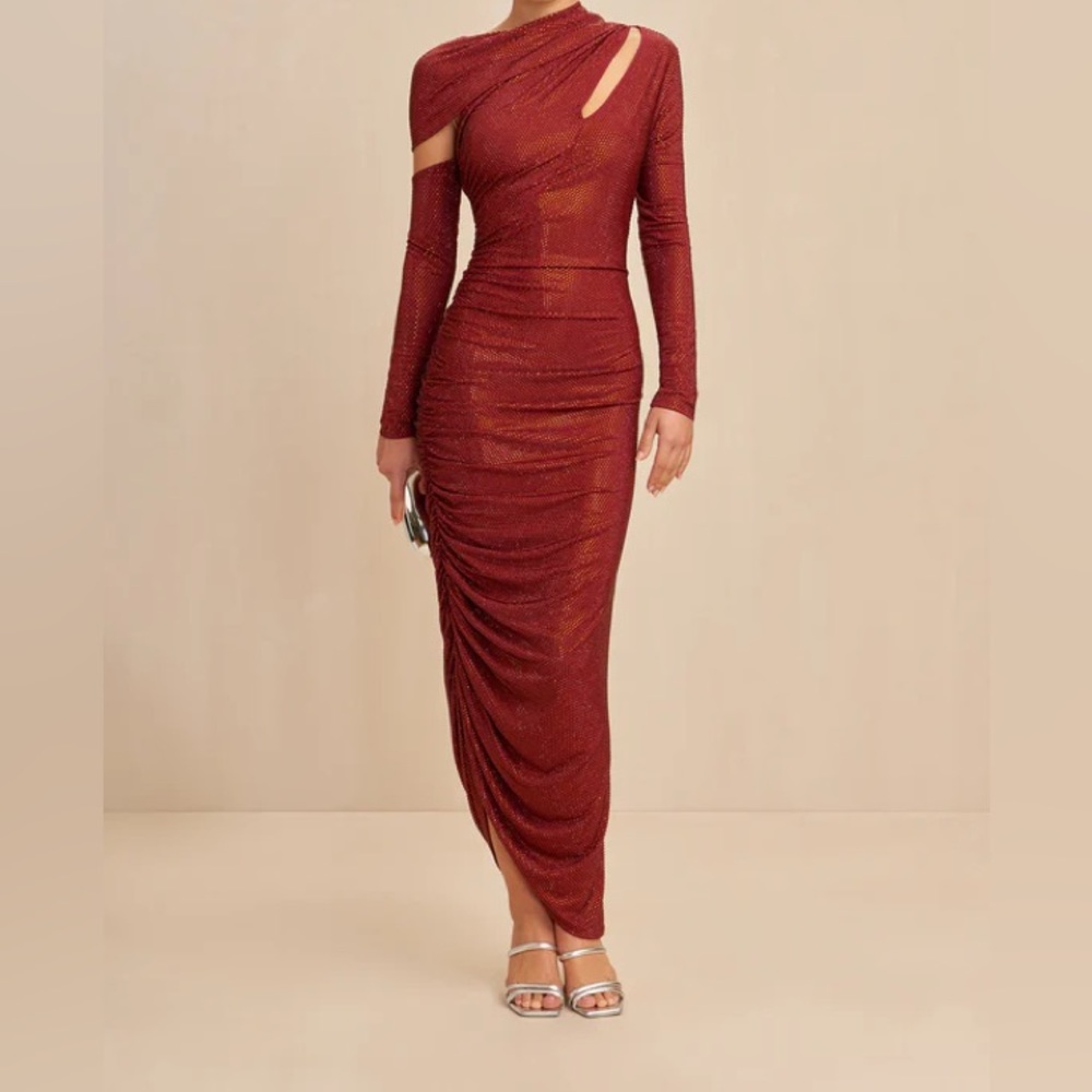 Cult Gaia Red Maxi Dress